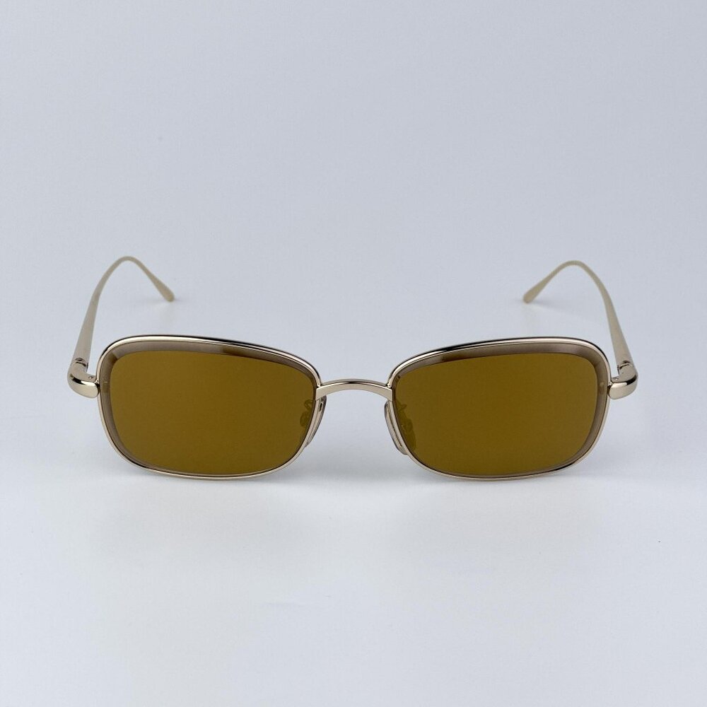 Loewe LW40159U 32G ANAGRAM Men NEW AUTHENTIC Sunglasses Gold